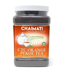 ChaiMati ‚Äì CTC Orange Pekoe Black Tea ‚Äì Malty Awakening Tea ‚Äì Strong Flavor/Smooth undertones ‚Äì High in Caffeine ‚Äì Makes for 350 Cups ‚Äì Ea