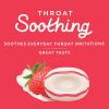 HALLS Throat Soothing Creamy Strawberry Throat Drops, Economy Pack, 70 Drops